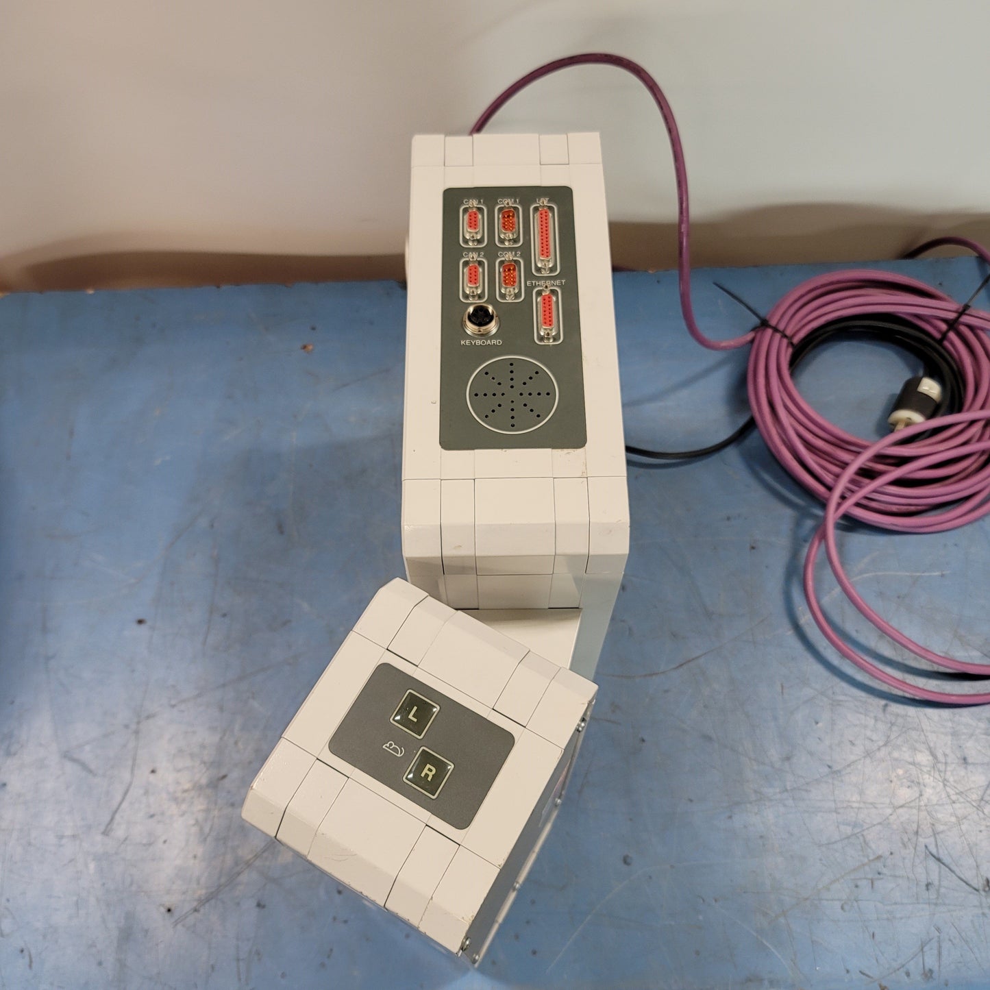 Used Schmidt PRC 4000 Press Control & 2x 415 Servo Press Modules 4.5kN Force, 200mm