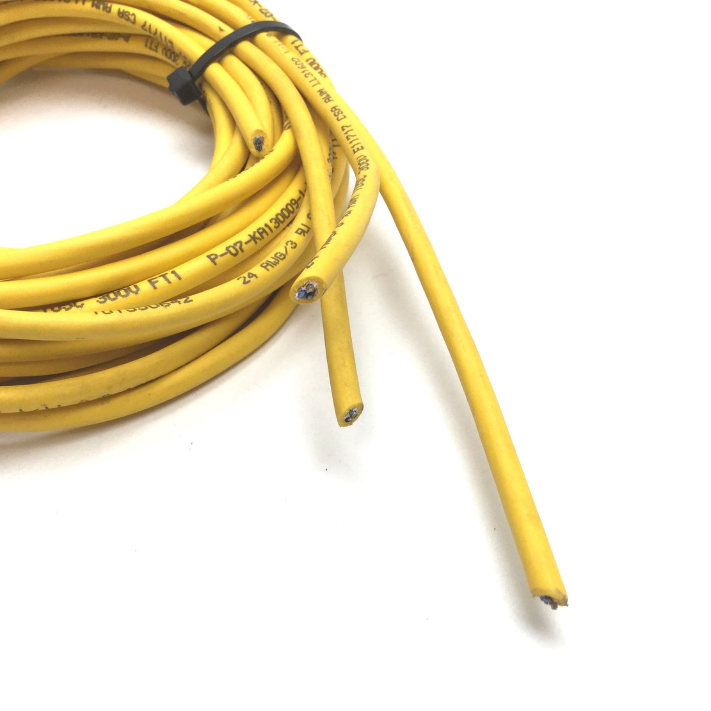Used Lot of 4 Turck PKG 3M-5 Cordset, 3-Pin Female Picofast Connection, 6ft Long