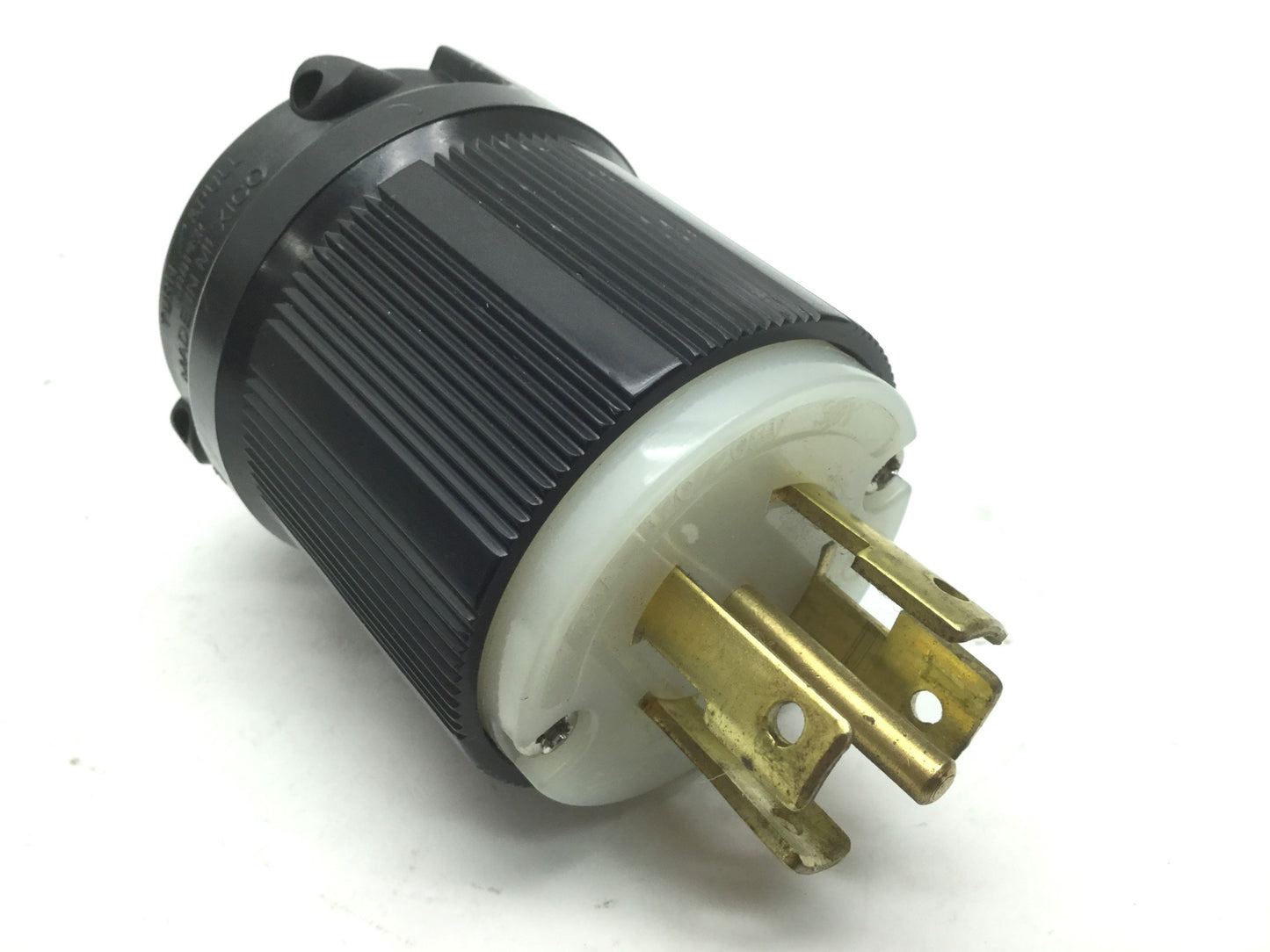 Used Cooper AHL2130P Twist-Lock Turn & Pull Plug 30A 120/208V 3PH 4P5W L21-30P