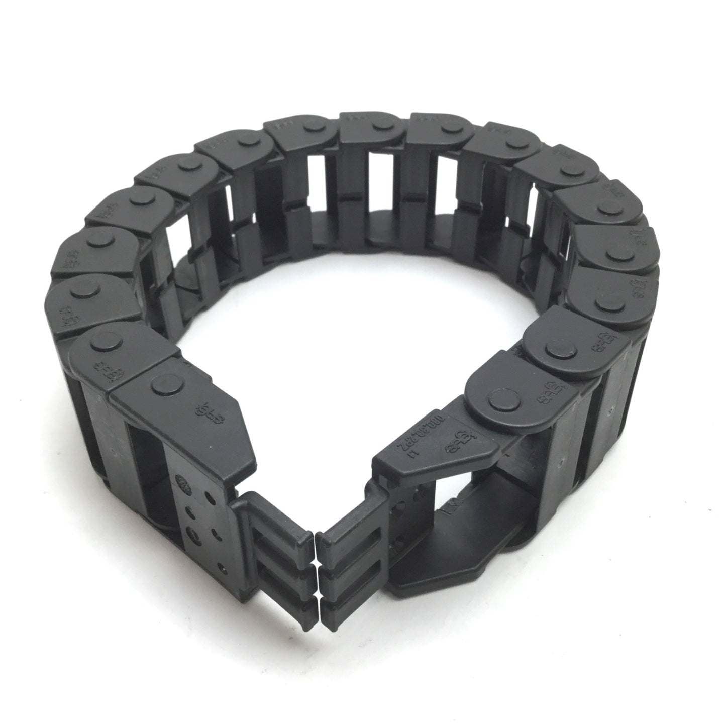 Used Lot of 2 Igus Z08.30.048 Energy Chain, Length: 13", Inside: 1.15" x 0.5"