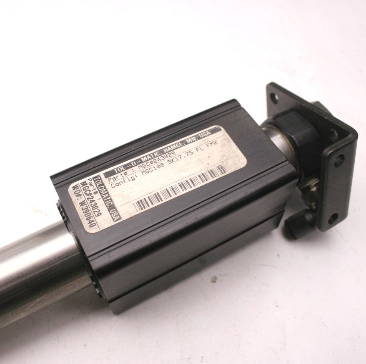 Used Tolomatic MGC100 SK17.75 Magnetic Rodless Cylinder, Double Acting, 17.75" Stroke