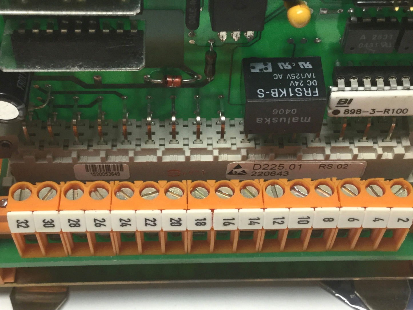 Used Berger Lahr D225 Power Board 5-Phase Stepping Motor Drive Control Card