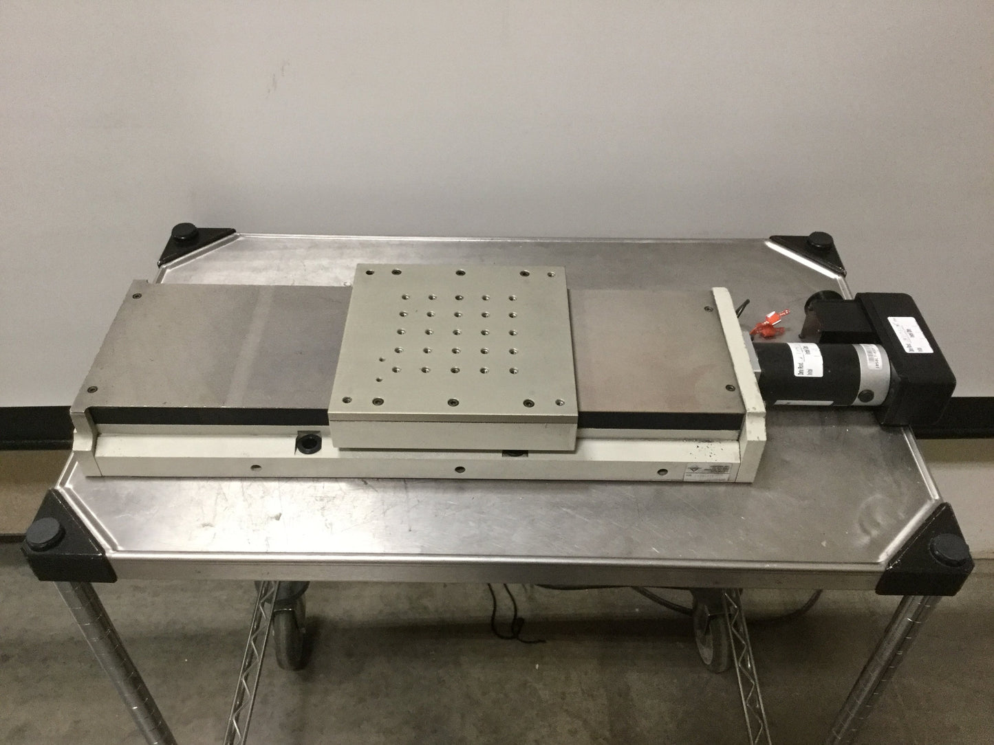 Used Aerotech ATS20030-M-40P Motorized Linear Stage 300mm Travel 4mm/rev 1050LT