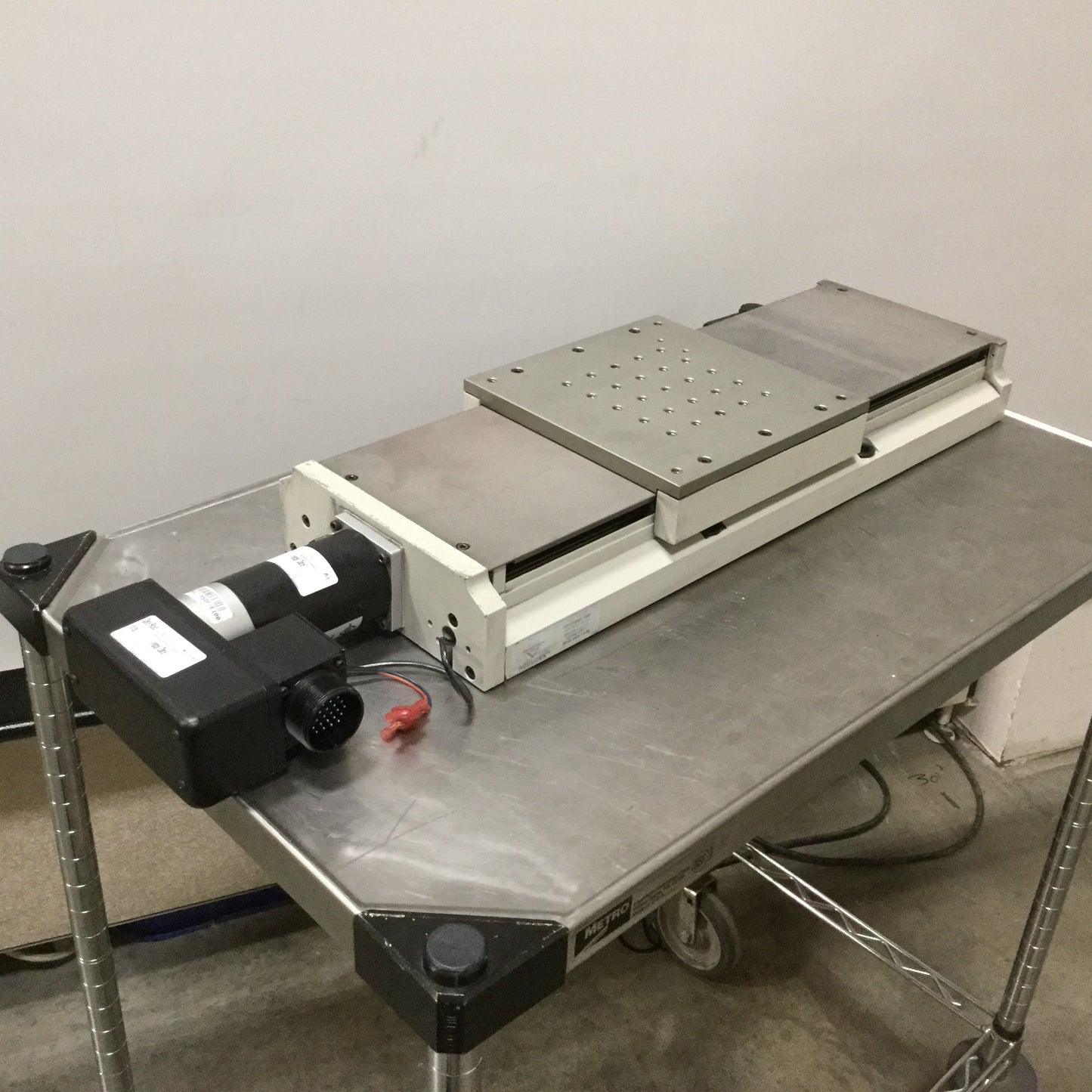Used Aerotech ATS20030-M-40P Motorized Linear Stage 300mm Travel 4mm/rev 1050LT