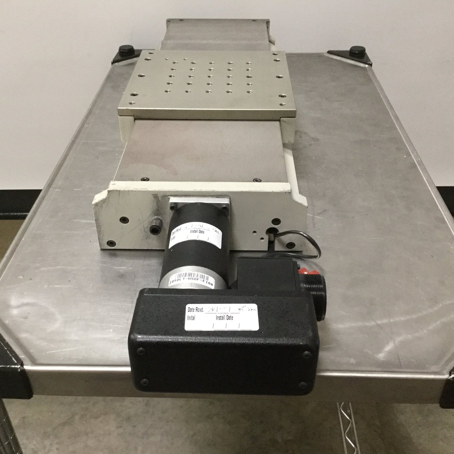 Used Aerotech ATS20030-M-40P Motorized Linear Stage 300mm Travel 4mm/rev 1050LT