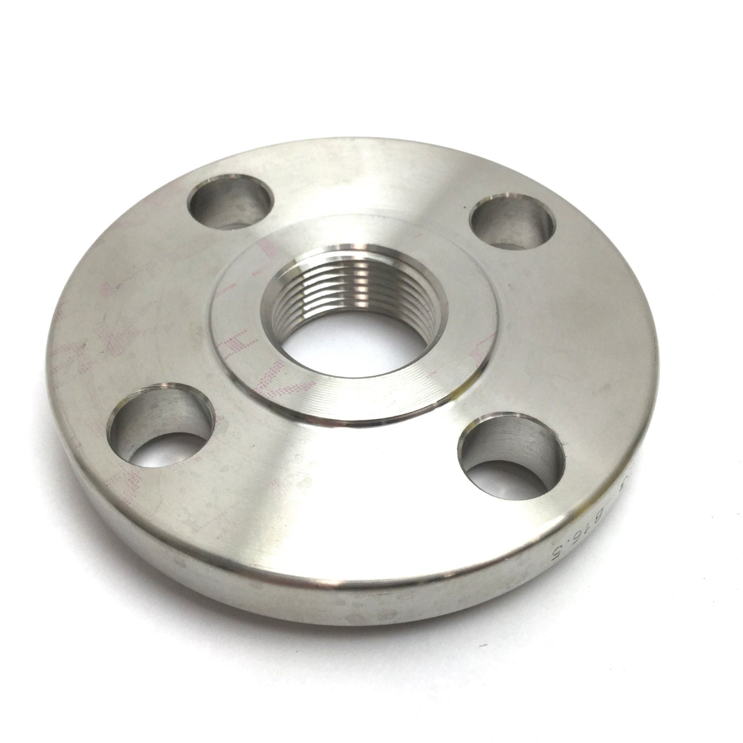 Used Lot of 2 Kerkau USA A182 F304/304L 1 150 85123 B16.5 SS Blind Flanges 1" NPT