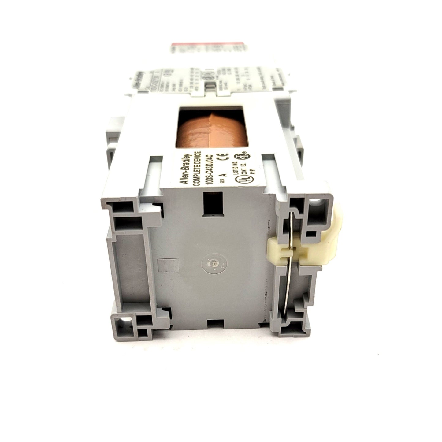 Used Allen Bradley 100S-C43DJ04C Guardmaster IEC Safety Contactor 600VAC Coil: 24VDC