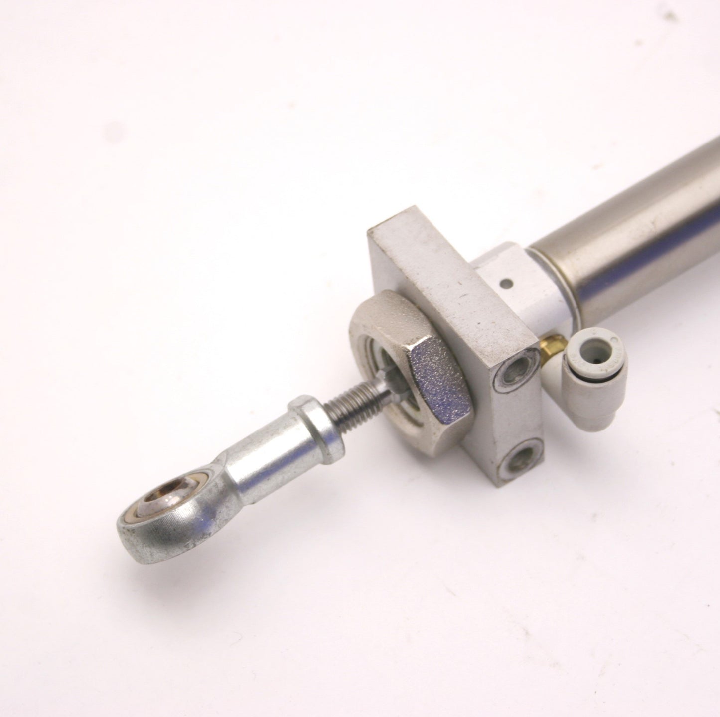 Used SMC CD85N20-200-B Pneumatic Cylinder, Bore: 20mm, Stroke: 200mm, Ports: G1/8