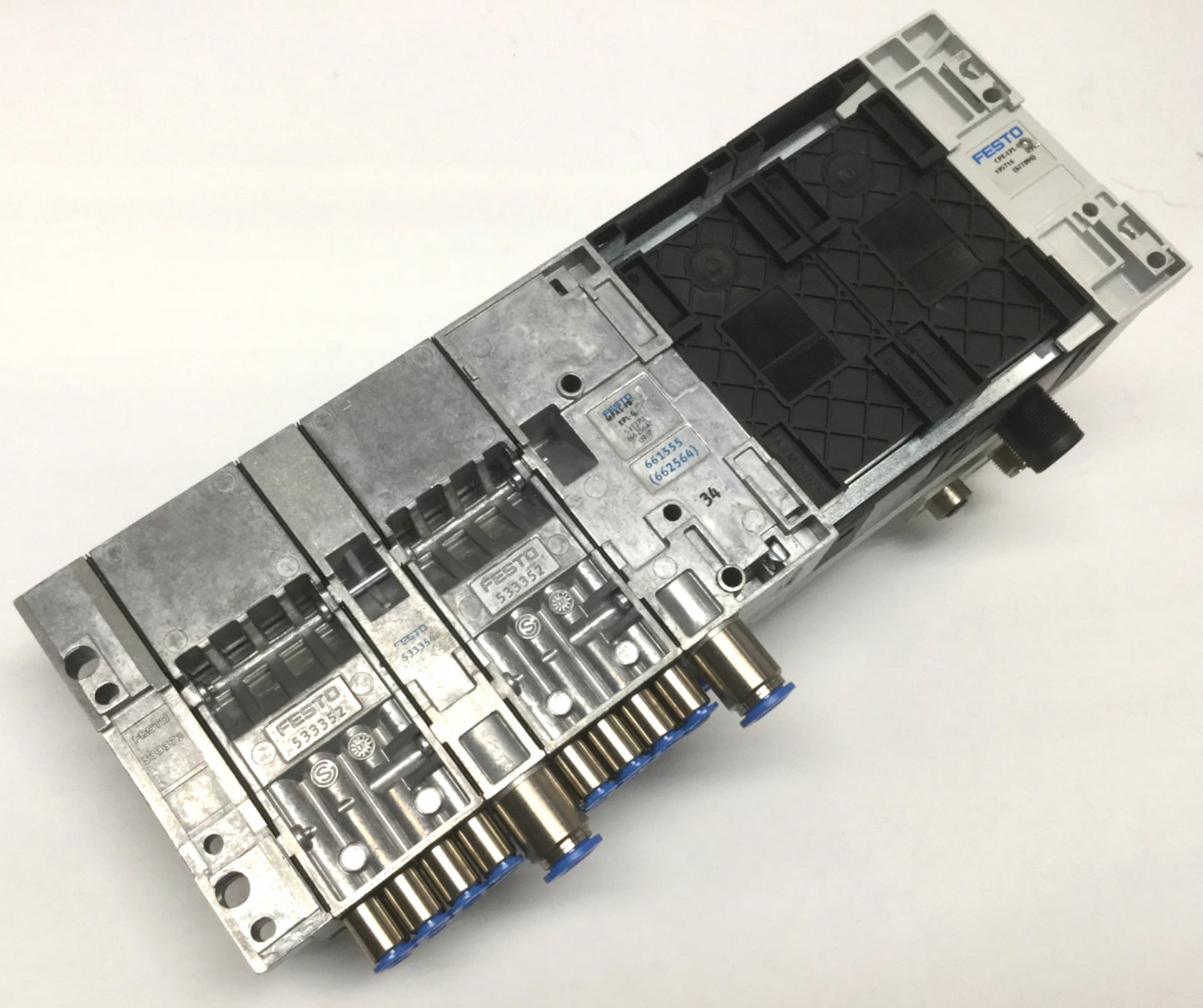 Used Festo CPX-FB13 PROFIBUS DP Field Bus Terminal Controller Valve Manifold 24VDC
