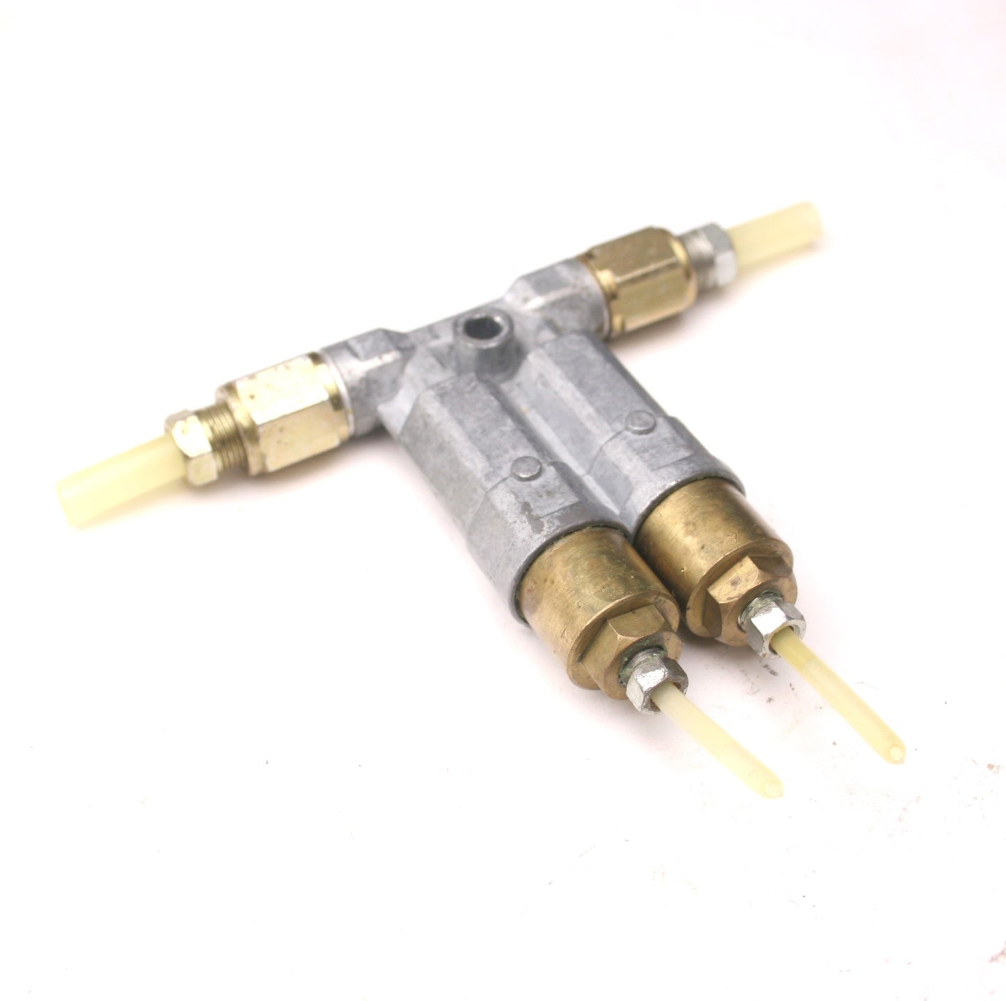 Used Graco Inj-Flo Oil Piston Distributor, Single Line Parallel System, 10-45 Bar