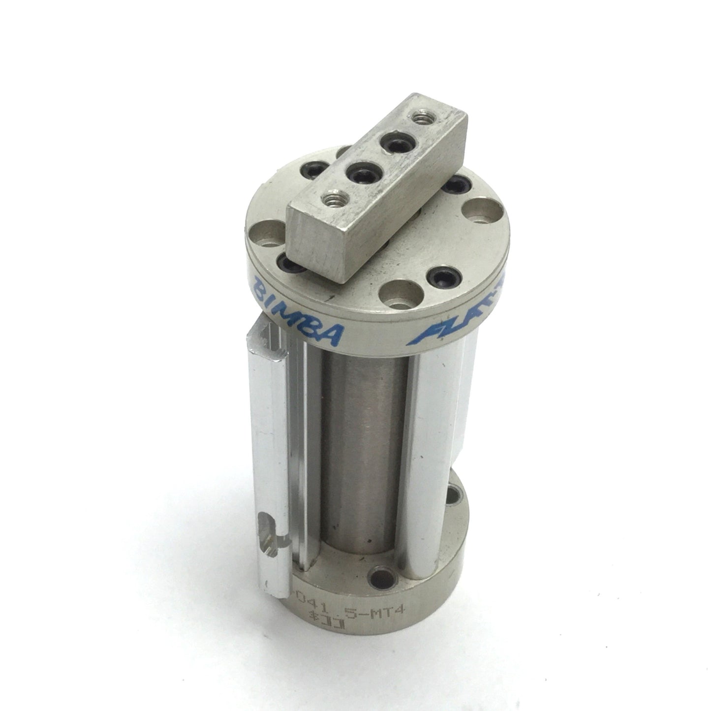 Used Bimba FT-041.5-MT4 Flat-II Non-Rotating Pneumatic Cylinder, Stroke: 1.5"