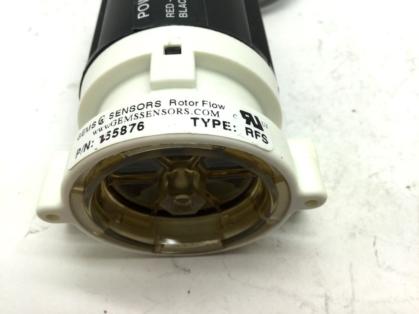 New GEMS 155876 Flow Sensor 1/4" NPT Flow 5 GPM, Voltage: 24VDC