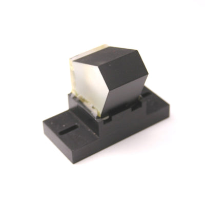 Used Right Angle Machine Vision Optical Prism, 90°, 1"x1" Thru, Adjustable