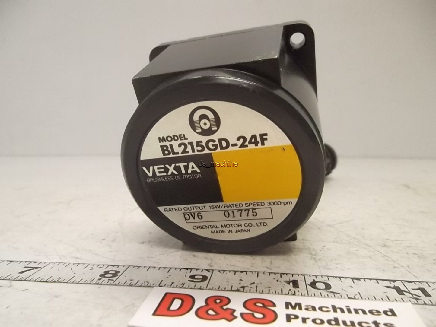 Used Vexta BL215GD-24F Brushless DC Motor w/ Connector