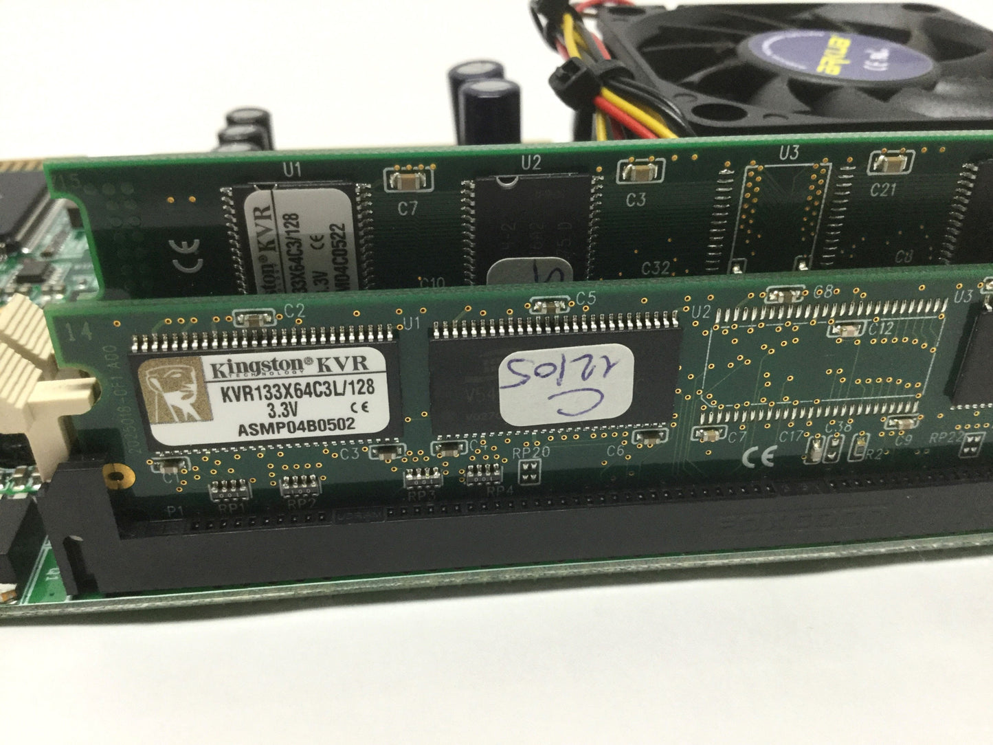Used AXIOMTEK SBC8168 Industrial Single Board Computer, Pentium III 850MHz, 256MB RAM