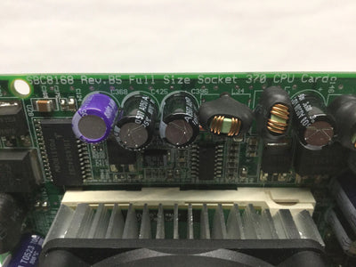 Used AXIOMTEK SBC8168 Industrial Single Board Computer, Pentium III 850MHz, 256MB RAM