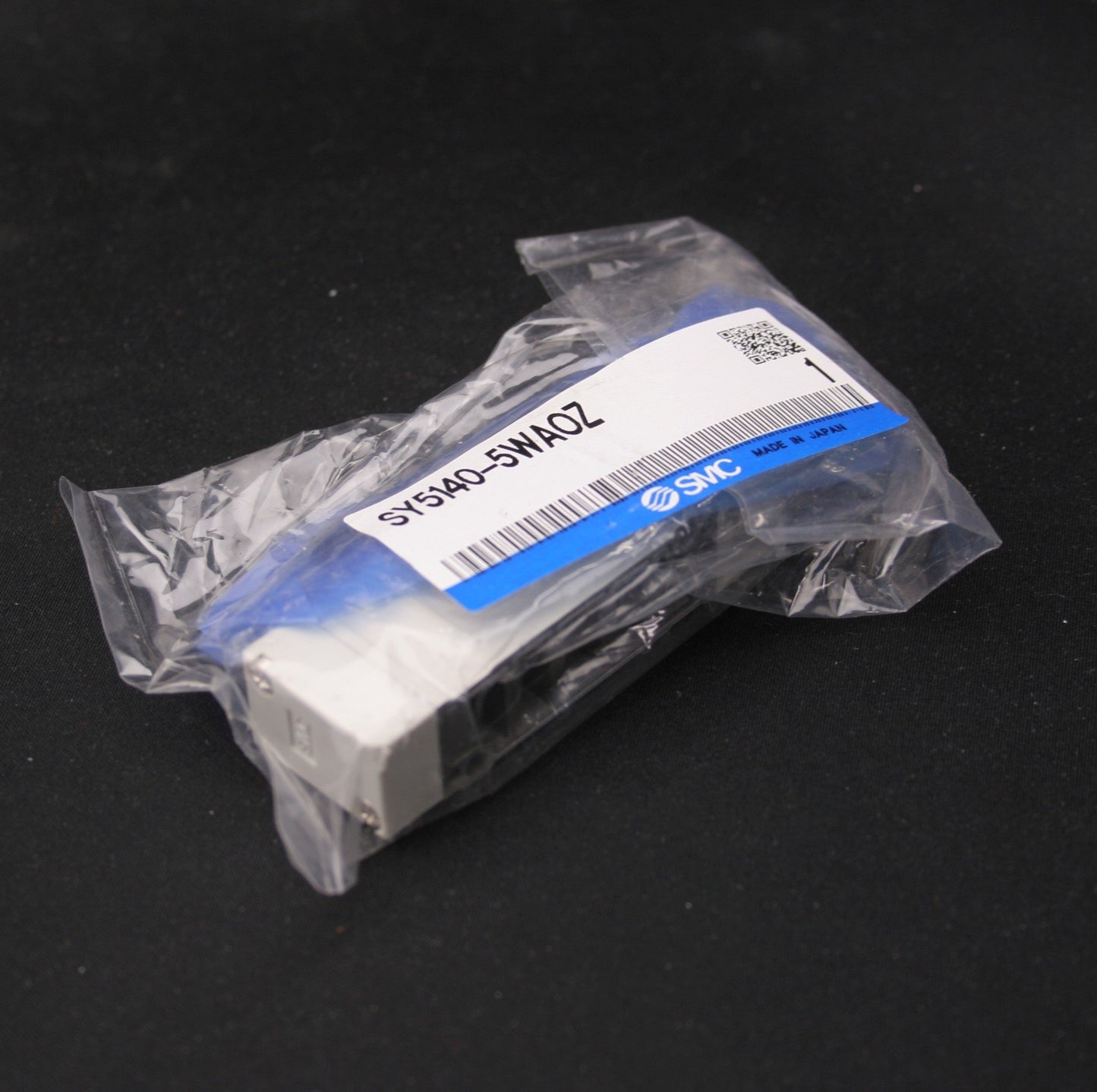 New SMC SY5140-5WAOZ Solenoid Valve, 0.15-0.7MPa, 2 Position Single, 24VDC