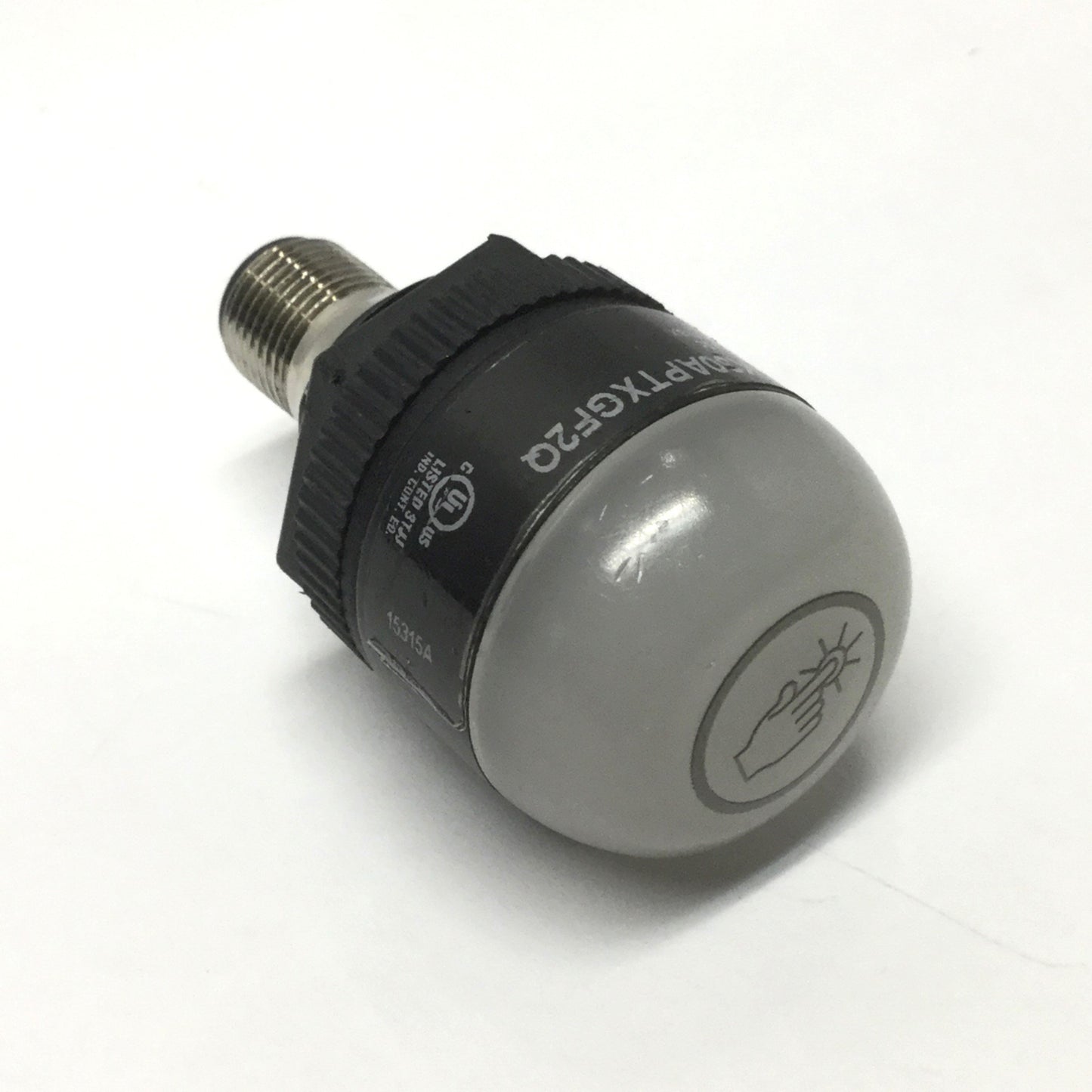 Used Banner K30APTXGF2Q EZ-LIGHT Illuminated Touch Button Sensor Switch PNP-NO, 24VDC