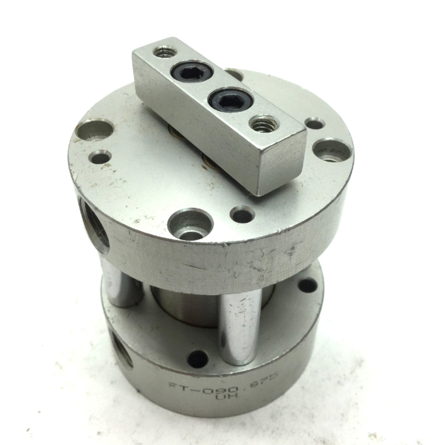 Used Bimba FT-090.875 Pneumatic Cylinder Non-Rotating Bore 1-1/16" Stroke 7/8"