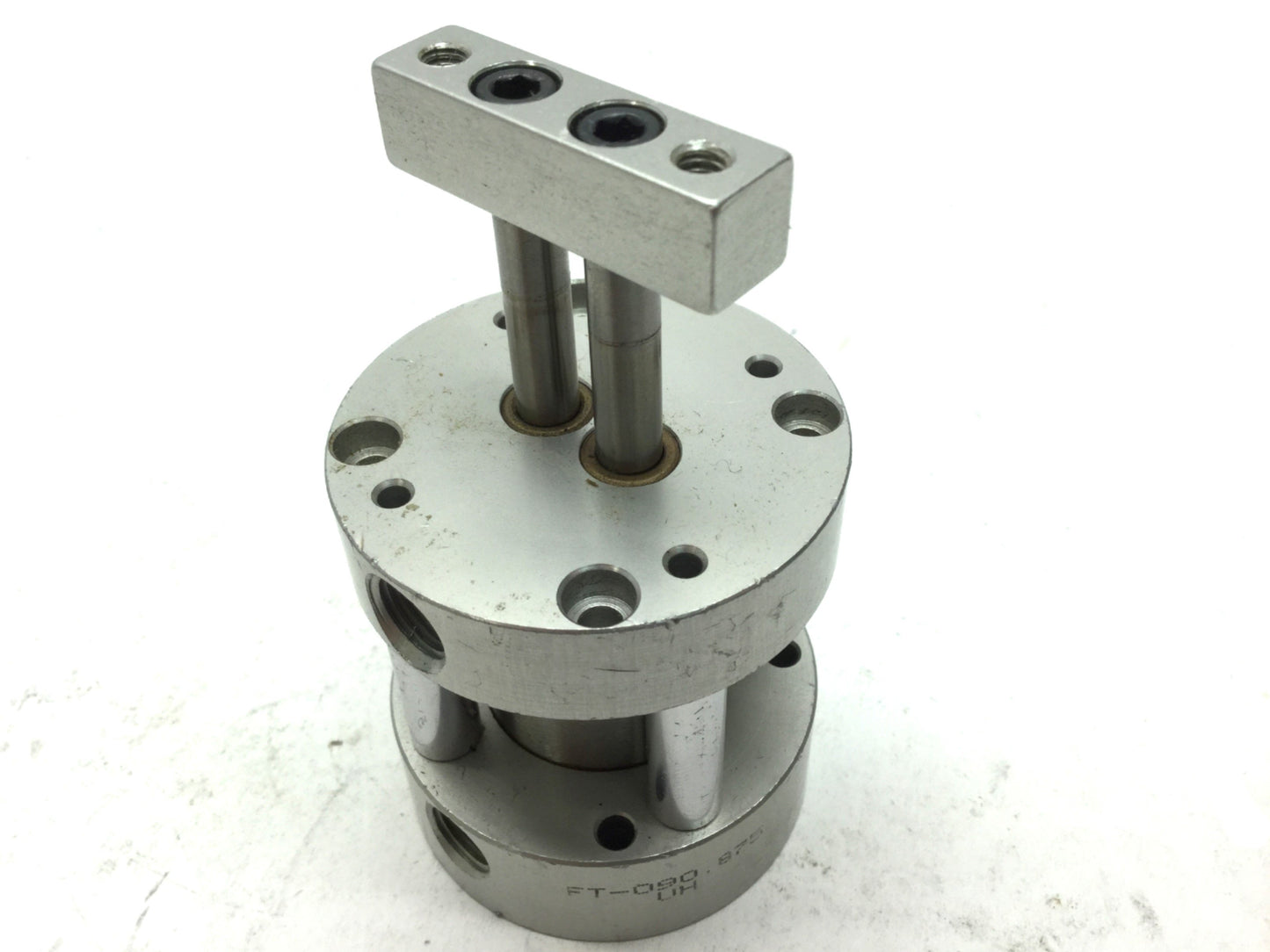 Used Bimba FT-090.875 Pneumatic Cylinder Non-Rotating Bore 1-1/16" Stroke 7/8"