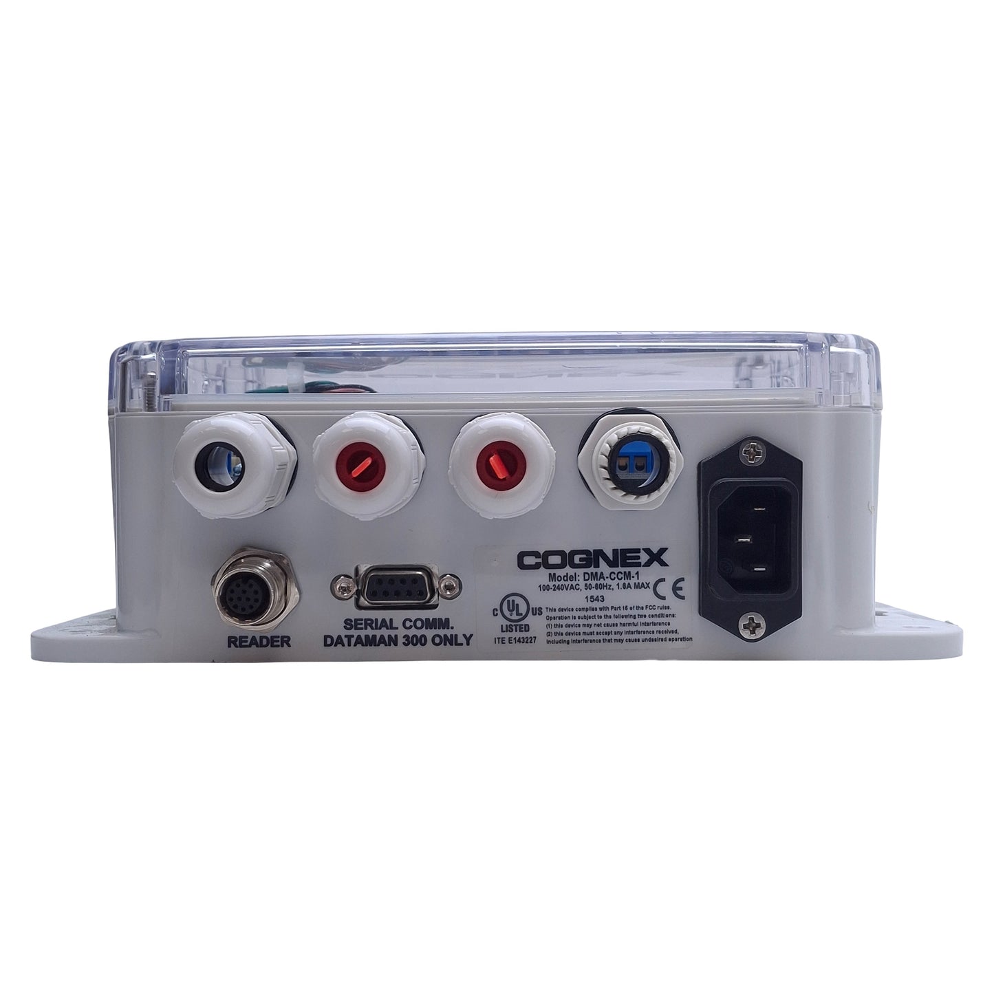 Used Cognex DMA-CCM-1 I/O Module, In 0 - 264VAC, Out 24VDC 1.72A DataMan 300, 503