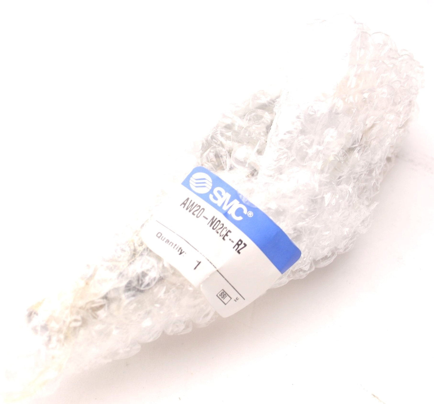 New – Open box SMC AW20-N02CE-RZ Regulator Filter & Bowl, 7-125 PSI, 0-150 Gauge, 1/4" NPT