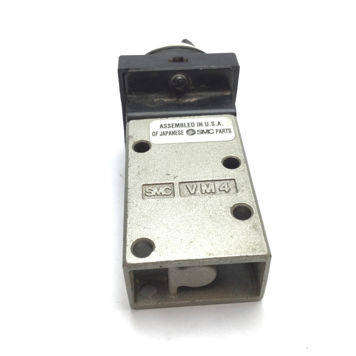 New – Open box SMC NVM430-N01-34B Mechanical Valve, 2-Position Selector, 3-Port, 1/8" NPT