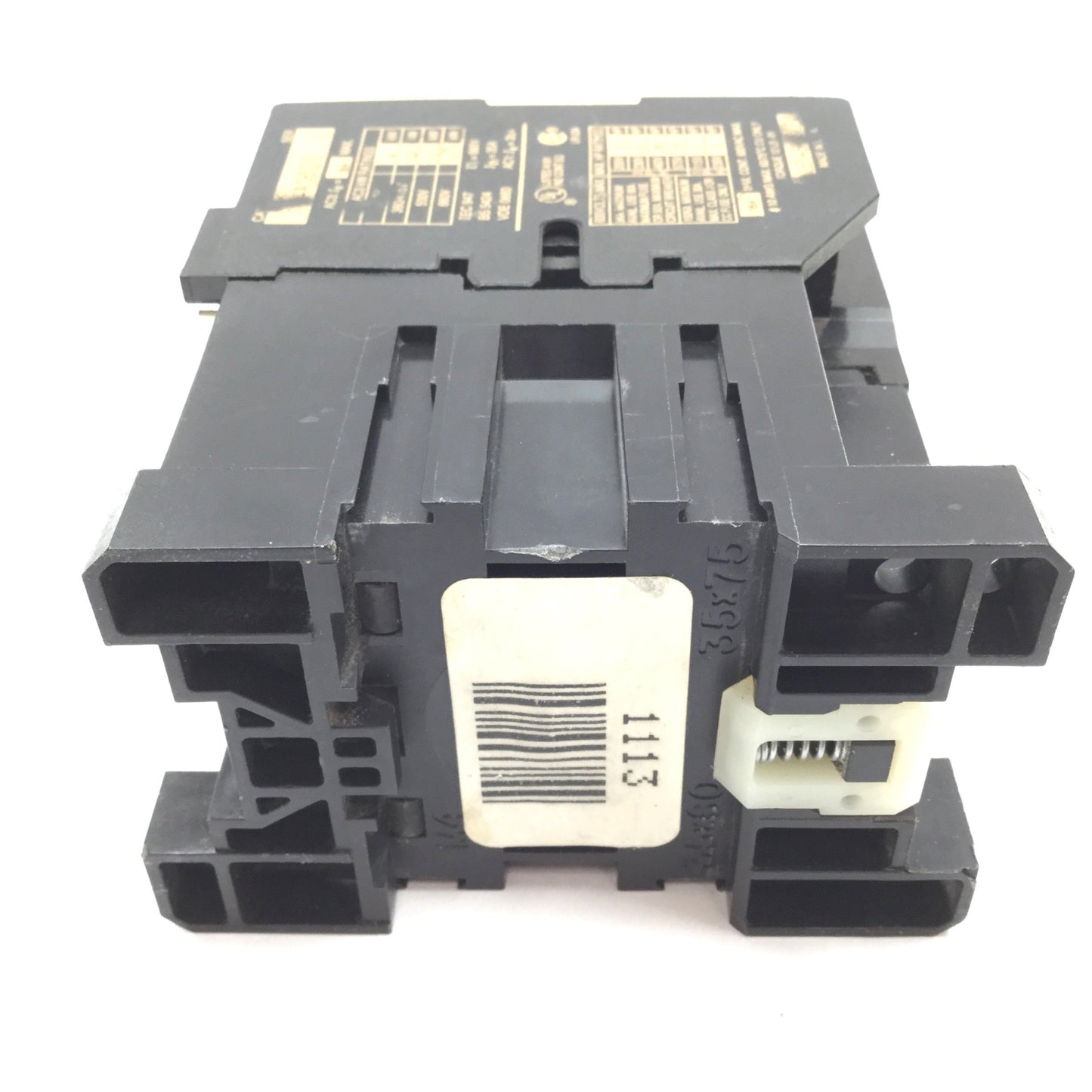 Used Allen Bradley 104-A18ND3 Contactor, 3-Pole, Coil: 110/120VAC, *Broken Housing*