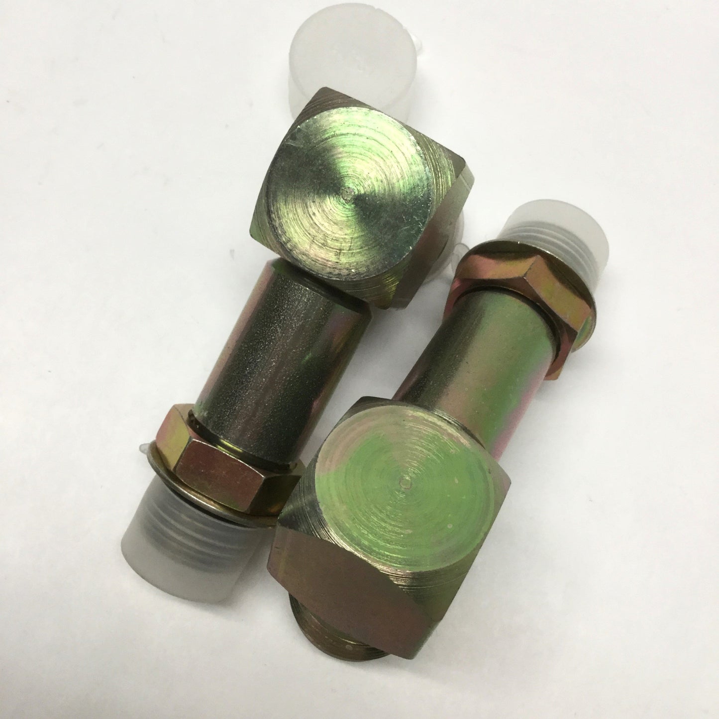 New – Open box Lot of 2 6801-LL-16-12 Hydraulic Fittings 90° Male Elbow 1" JIC 37° x 3/4" ORB