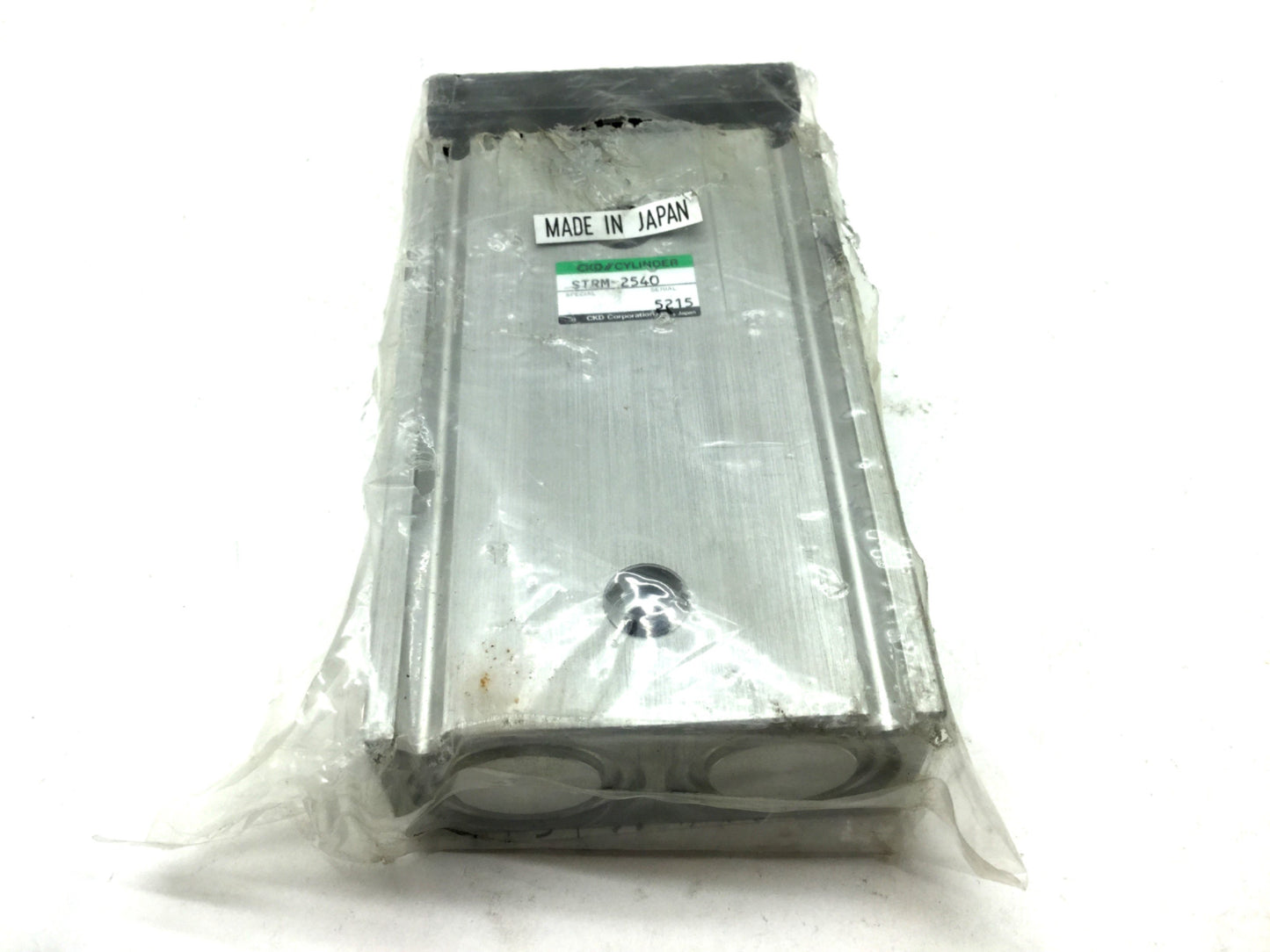 New CKD STRM-2540 Twin Rod Pneumatic Cylinder Bore: 25mm, Stroke: 40mm, 100 PSI, M5