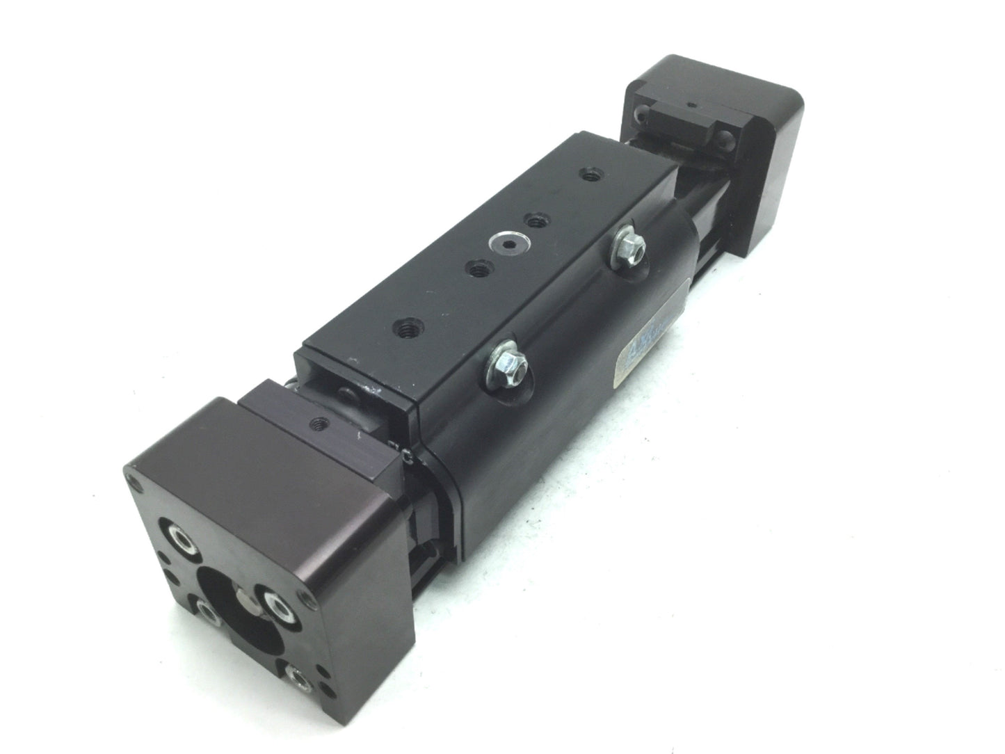 Used Tol-O-Matic BCS10 BNL08 SK1 LMI Ball Screw Linear Actuator Stroke 1", Shaft 1/4"