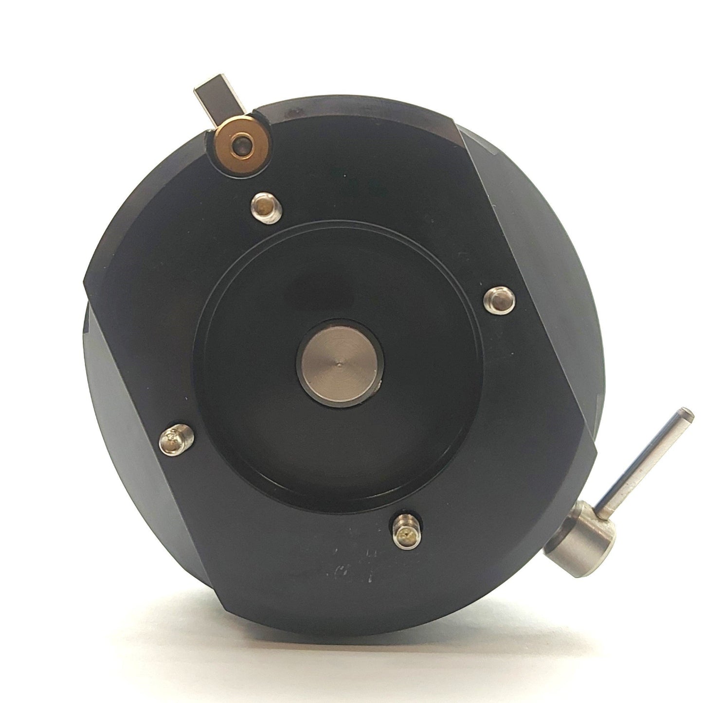 Used Rotary Manual Optic Mount, 360°/180° Indexed, Ø84 x 39mm, M4 & M6 Thread