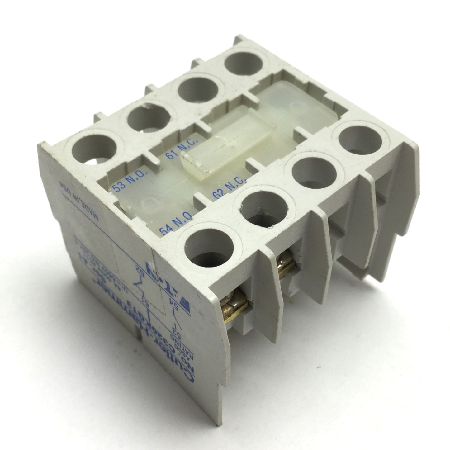 Used Eaton Cutler Hammer CE15AN3 Contactor, 3-Pole, Coil: 110/120VAC, W/ C320KGT3 Aux