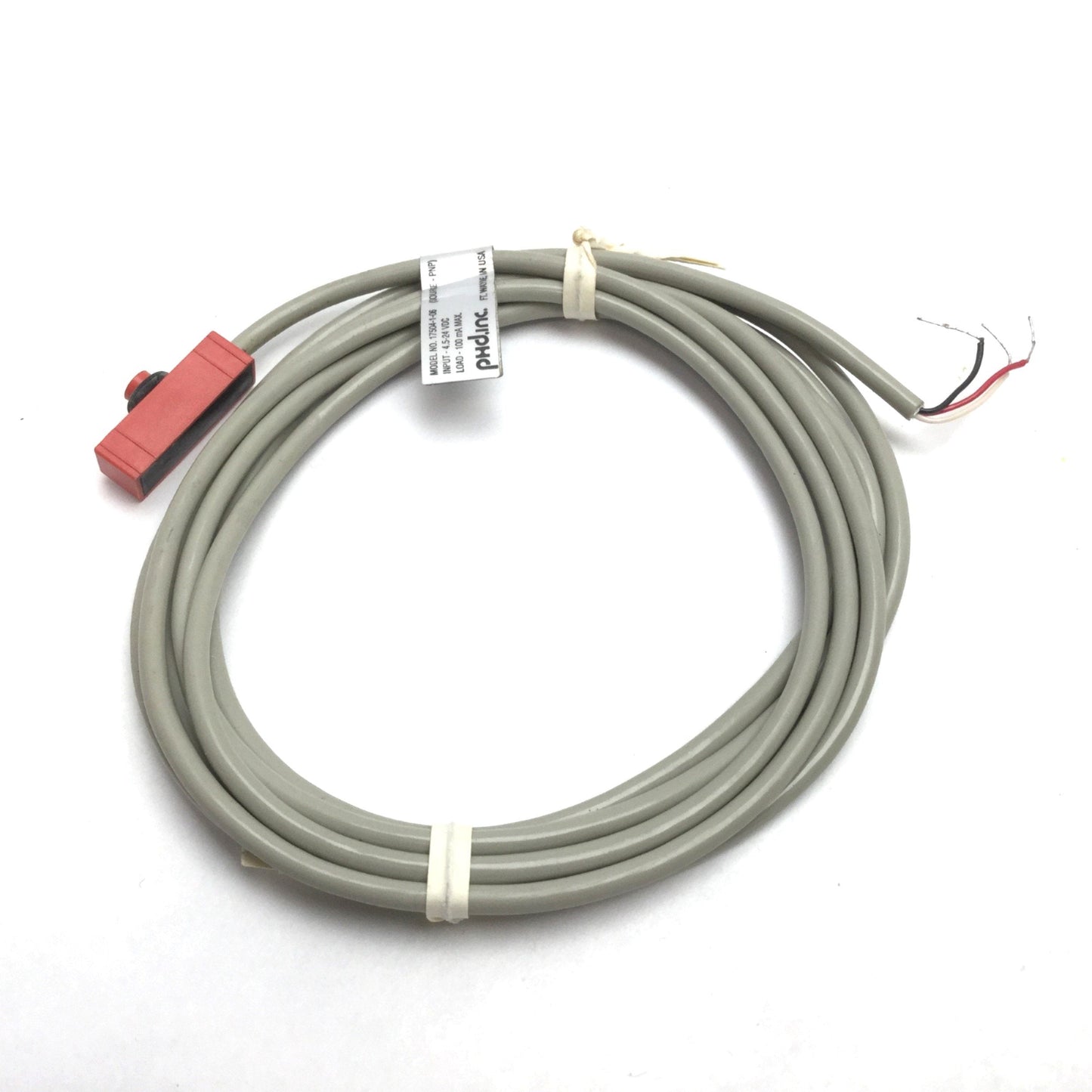New Other Phd 17504-1-06 Solid State Cylinder Switch, PNP, 4.5-24VDC 100mA, 6ft Cable