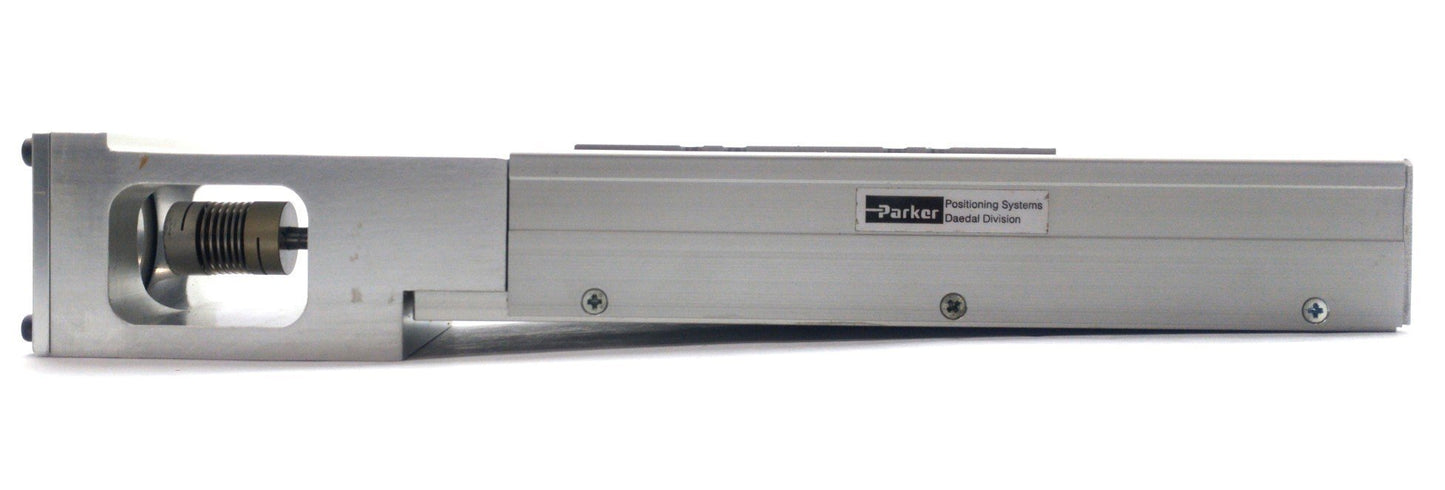 Used Parker 402002LN-MP-D2L1C1M3 Linear Positioner, 2" Travel 2mm, 1/8" Shaft NEMA17