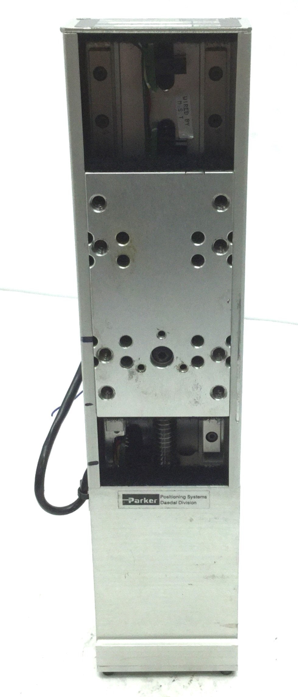 Used Parker 402002LN-MP-D2L1C1M3 Linear Positioner, 2" Travel 2mm, 1/8" Shaft NEMA17
