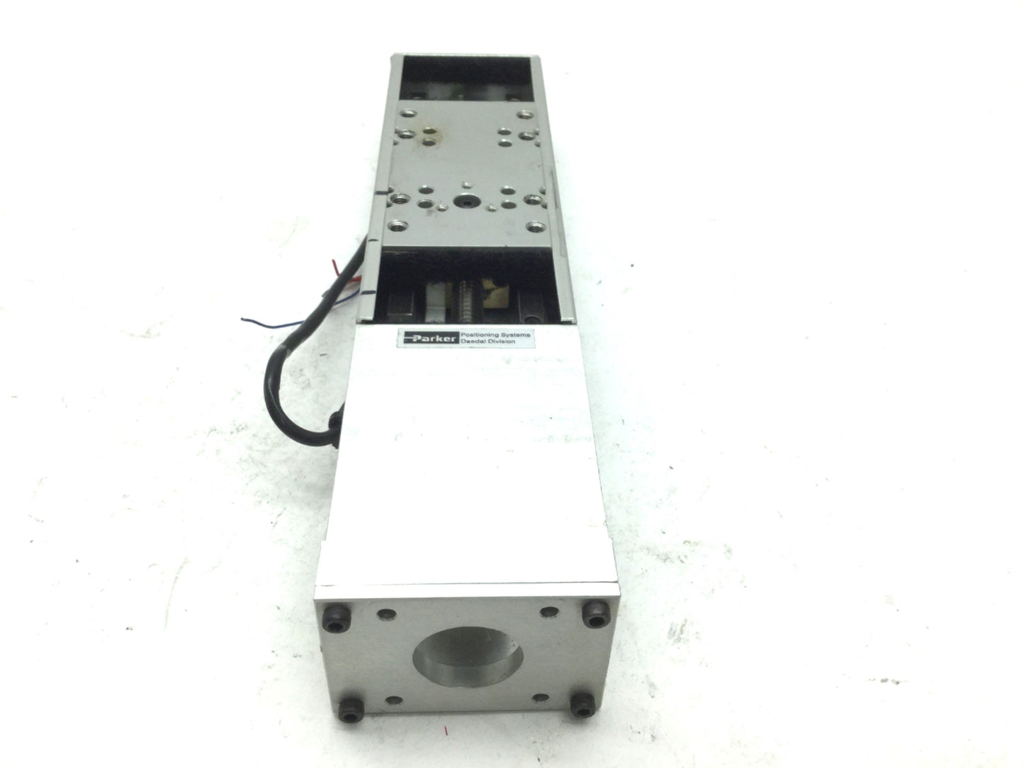 Used Parker 402002LN-MP-D2L1C1M3 Linear Positioner, 2" Travel 2mm, 1/8" Shaft NEMA17