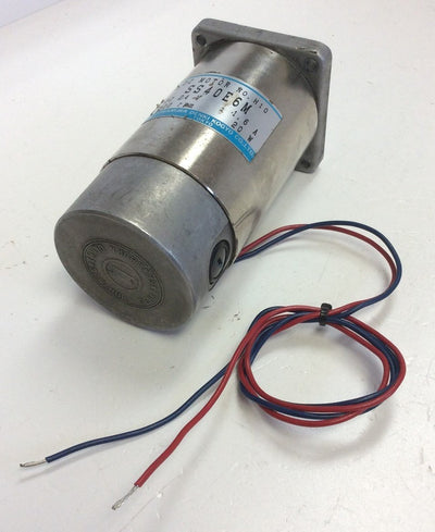 Used Sawamura SS40E6M DC Motor 24V 1.6A 20W 600RPM Shaft Length: 1.0" Diameter: 0.31"