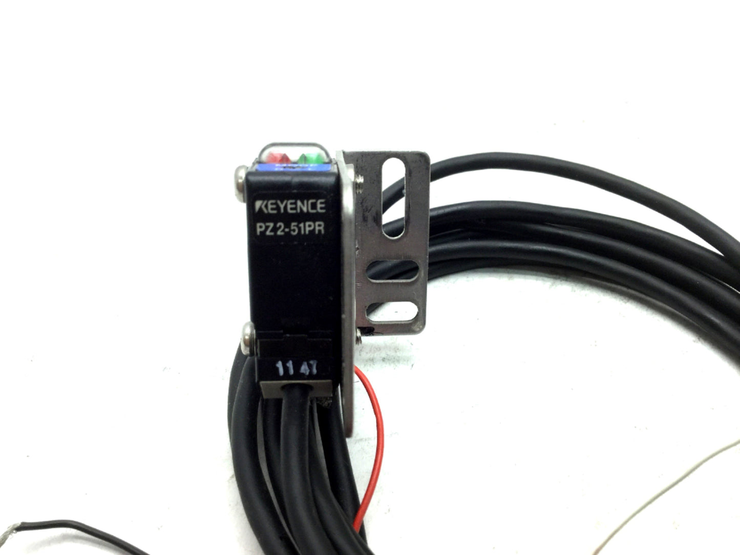 Used Keyence PZ2-51PR Photoelectric Receiver Sensor Range: 7000mm Through-Beam PNP