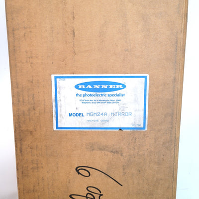 New – Open box Banner Engineering MGM24A Machine Guard Beam Array Corner Mirror Height: 30"