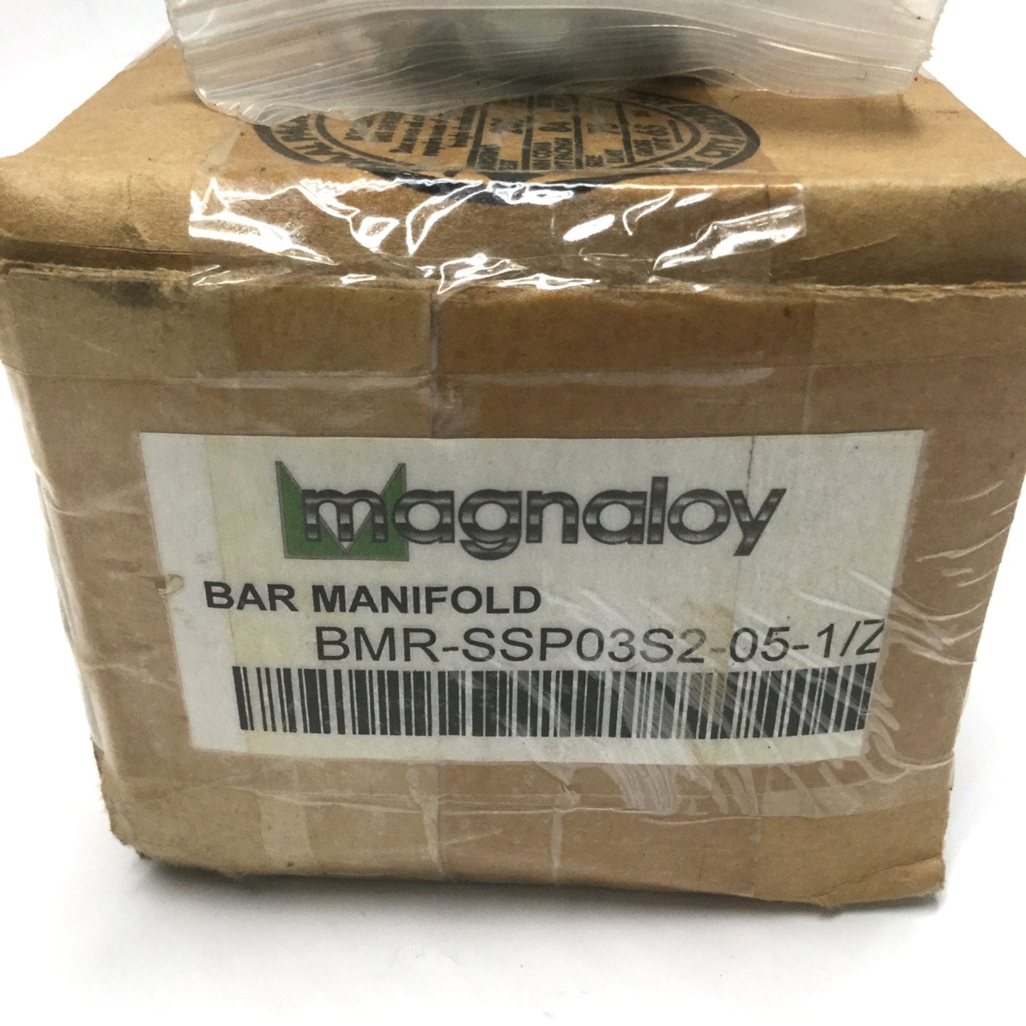 New Magnaloy BMR-SSP03S2-05-1/Z Hydraulic Retro Inline Bar Manifold, D03, Steel