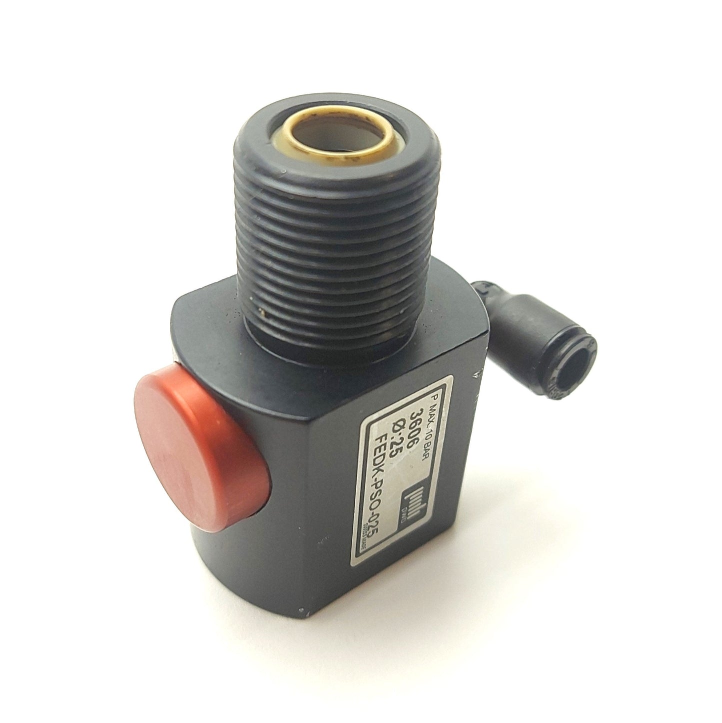Used pwb FEDK-PSO-025 Pneumatic Cylinder Rod Lock, 10mm Shaft, 400N Force, 145PSI Max