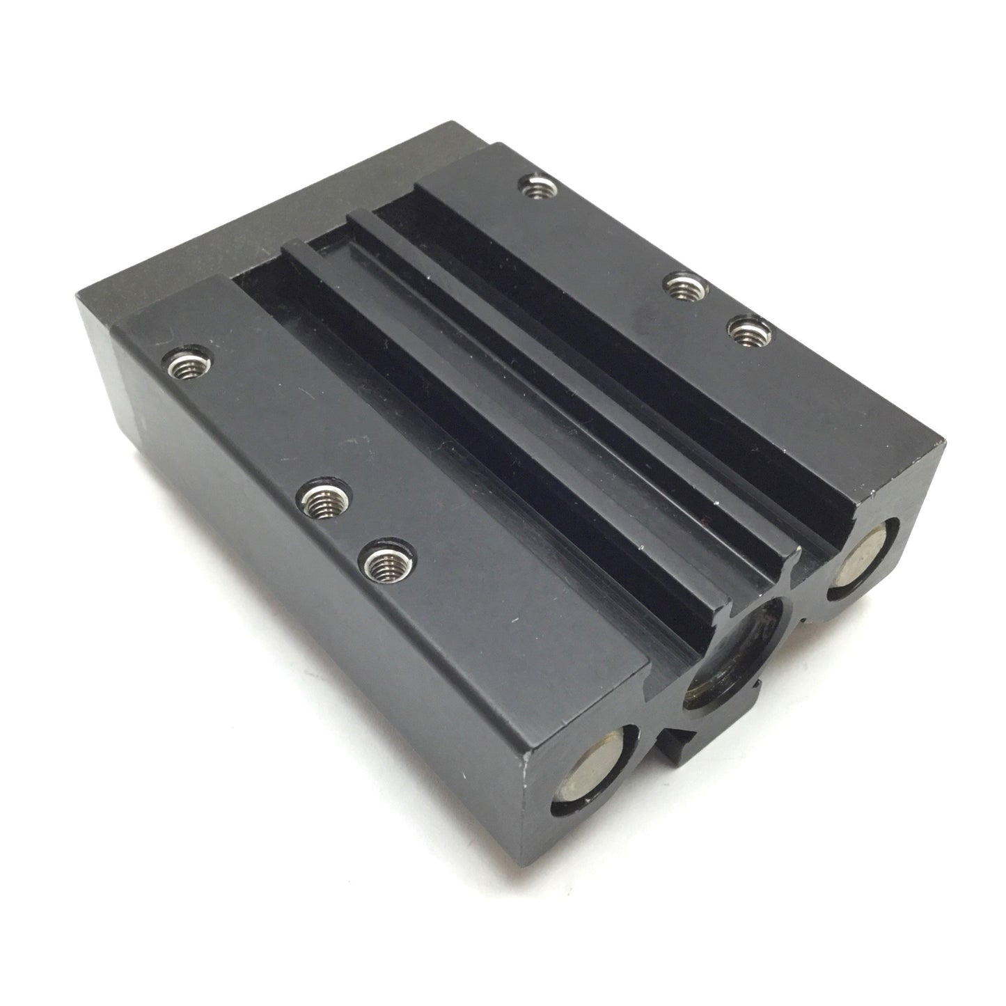 Used Tolomatic PB208 SK10 CB Guided Cylinder, Bore: 0.5", Stroke: 1", Ports: 10-32