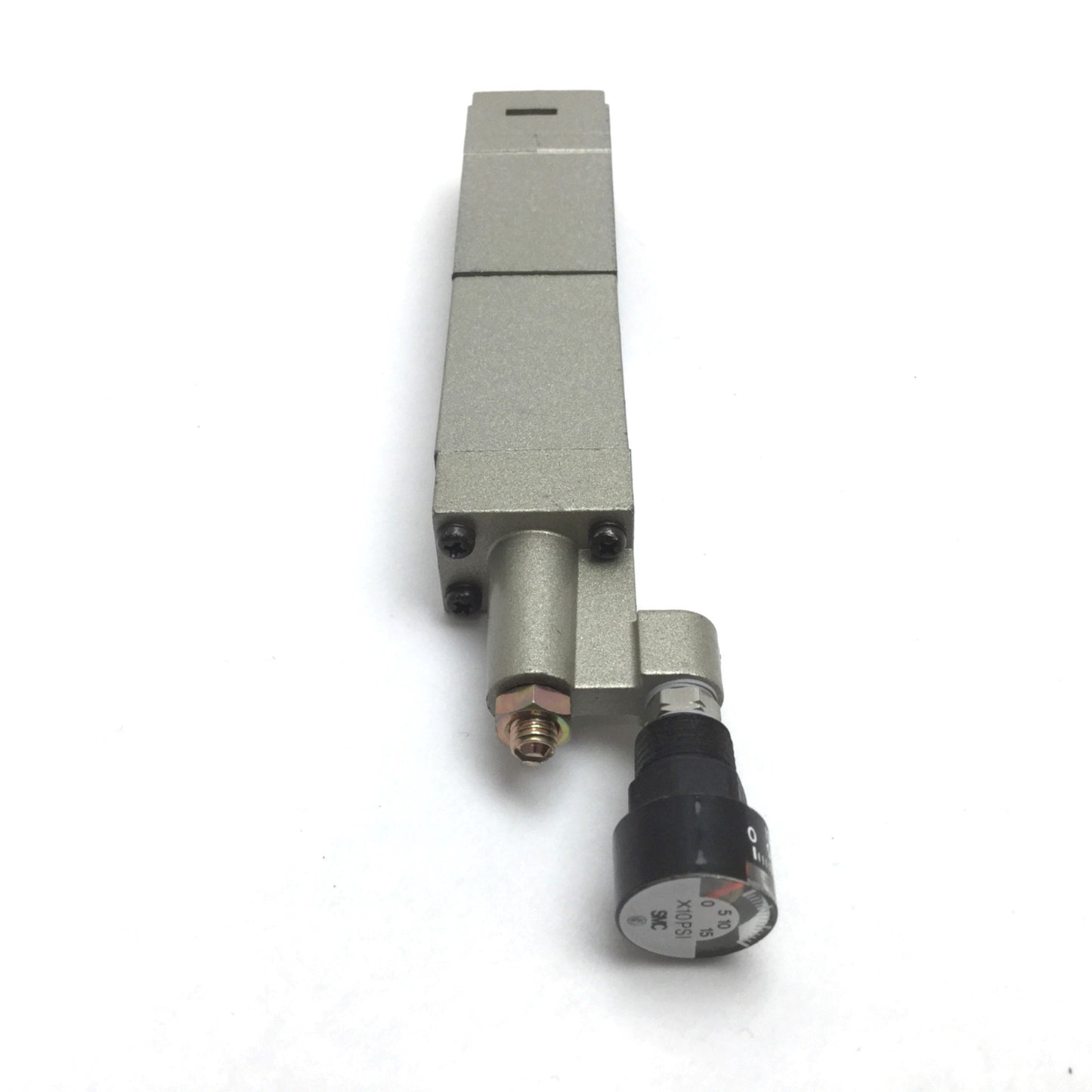 New – Open box SMC NARBZ2000-P Spacer Regulator, Set Pressure: 0.05-0.68MPa, W/ 0-150psi Gauge