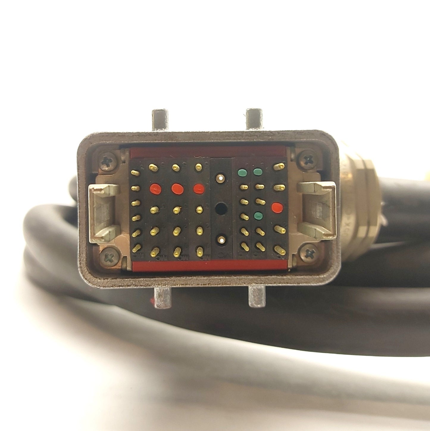 Used Staubli D24274202A TX/CS8 Series Main Robot Cable 5m Long 33-Pin Male to Female