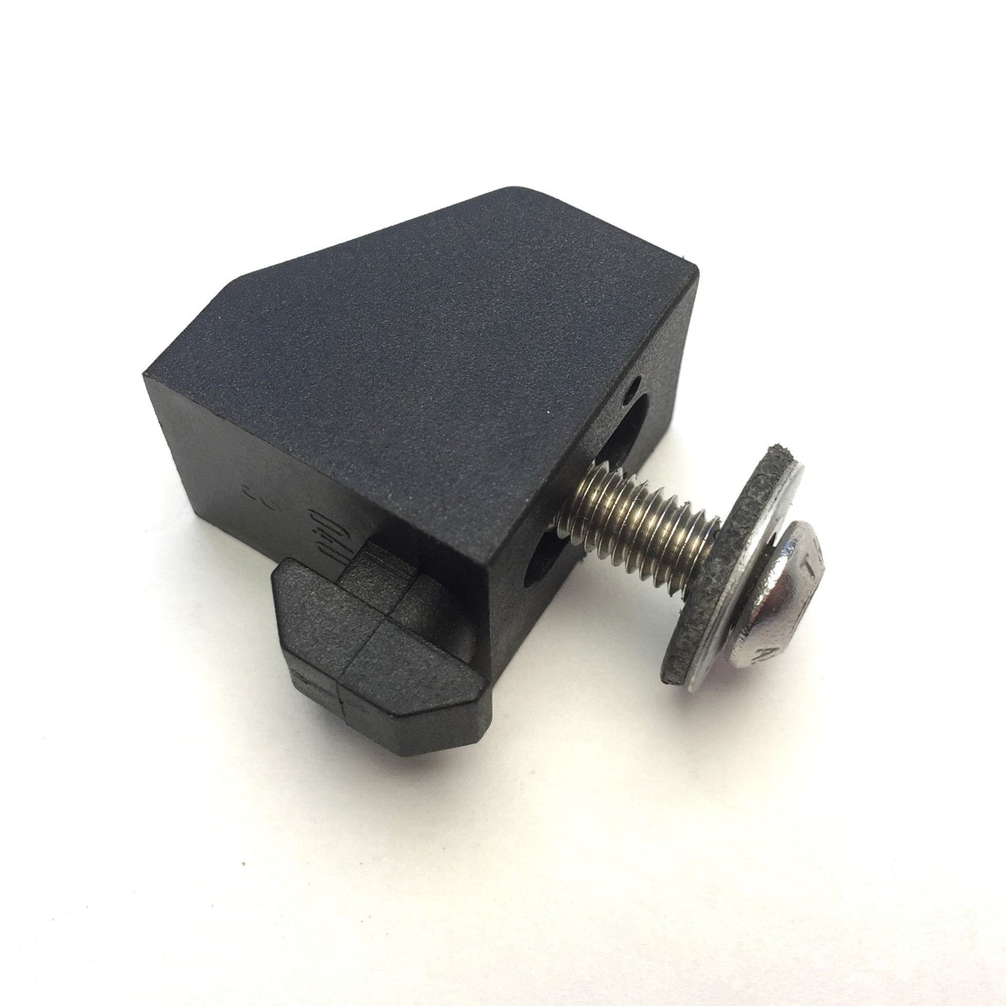 Used Lot of 250 Maytec 1.64.2E3M6.2 Black PA-GF Mounting Blocks E w/ Washers & Screws