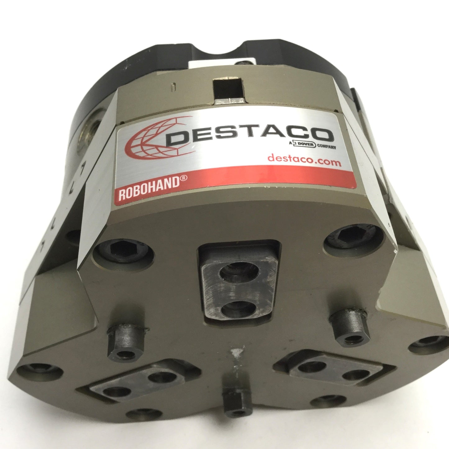 Used Destaco RTH-5M-C-SP 3-Jaw Parallel Gripper, Spring Closed, 45-100psi, G1/8