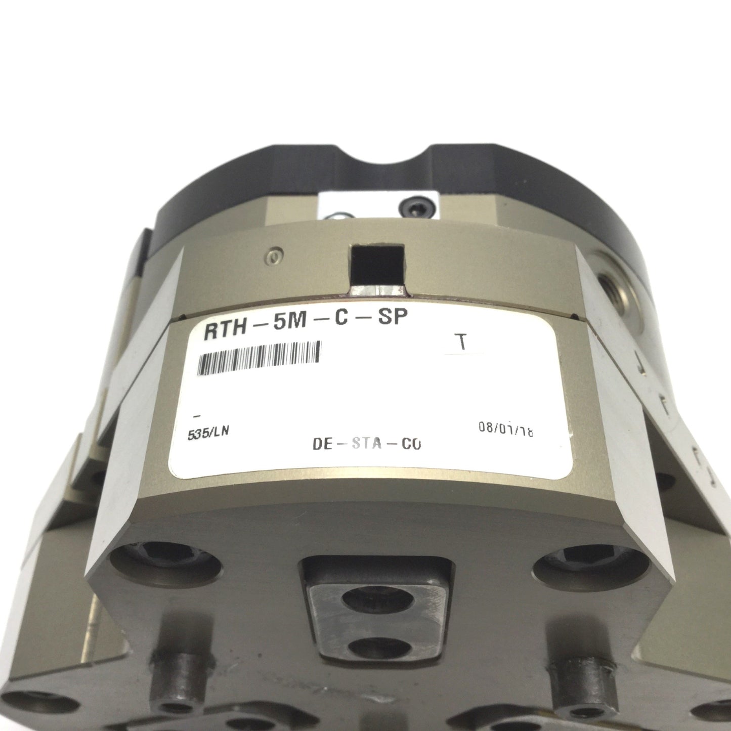 Used Destaco RTH-5M-C-SP 3-Jaw Parallel Gripper, Spring Closed, 45-100psi, G1/8