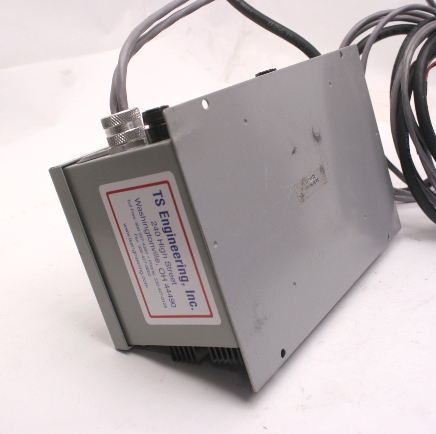 Used TS Engineering ST-1940 Dual Vibratory Feeder Controller, 120VAC, 15A, 50/60Hz