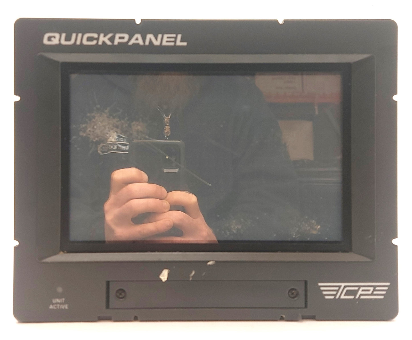 For Parts Total Control Systems QPI11100E2P Human Machine Interface 9" 120VAC *Bad Touch*